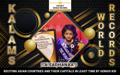 Reciting Asian Countries and Their Capitals in Least Time by Genius Kid