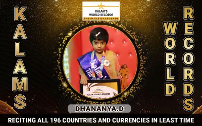 Reciting All 196 Countries and Currencies in Least Time