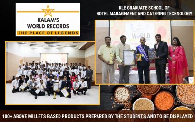 100+ Above Millets Based Products Prepared by the Students and to be Displayed