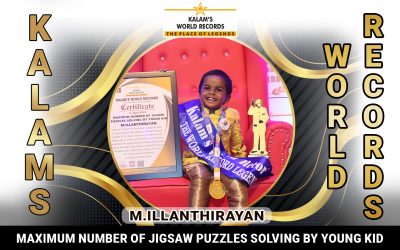 Maximum Number of Jigsaw Puzzles Solving by Young Kid