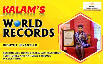 Reciting All Indian States, Capitals, Union Territories and National Symbols in Least Time