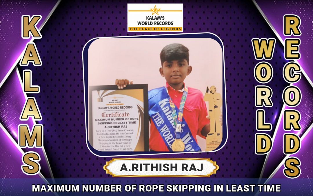 Maximum Number of Rope Skipping in Least Time