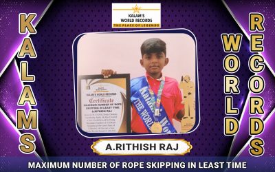 Maximum Number of Rope Skipping in Least Time