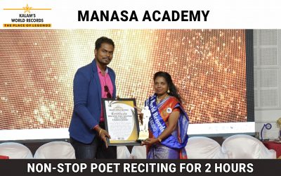 Non-stop Poet Reciting for 2 Hours