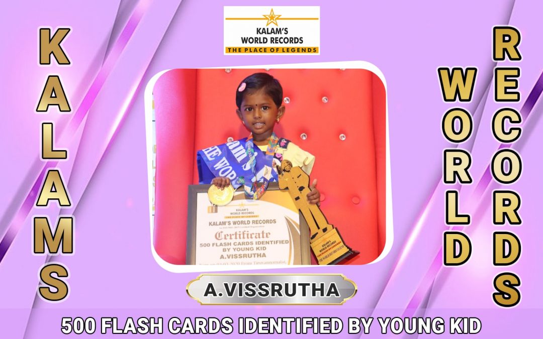 500 Flash Cards Identified by Young Kid