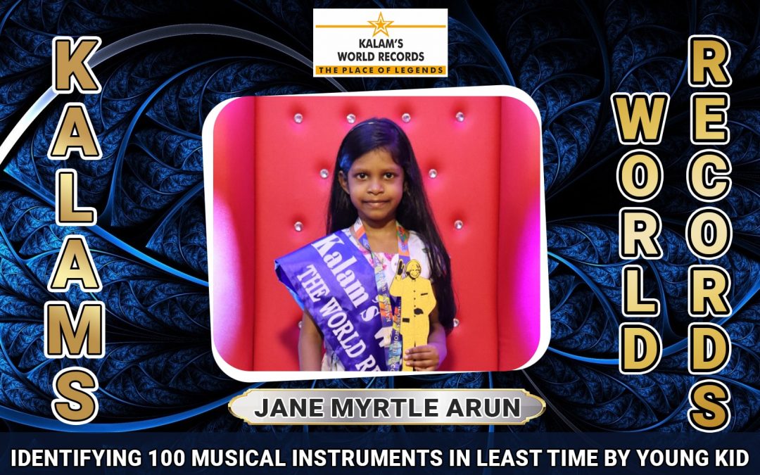 Identifying 100 Musical Instruments in Least Time by Young Kid