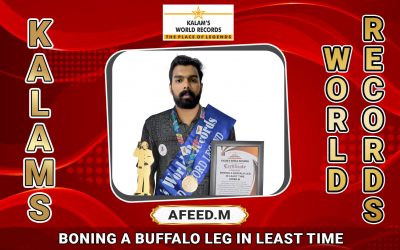 Boning a Buffalo Leg in Least Time