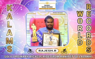 Solo Ordinary Bicycle Ride From Ranipet to Ladakh