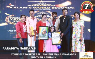 Youngest to Recite All Ancient Mahajanapadas and Their Capitals