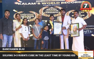 Solving 3×3 Rubik’s Cube in the Least Time by Young Kid