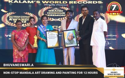 Non-stop Mandala Art Drawing and Painting for 12 Hours