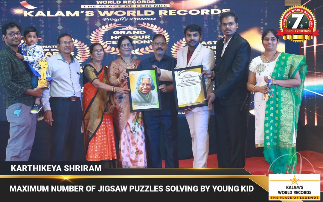 Maximum Number of Jigsaw Puzzles Solving by Young Kid
