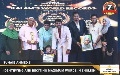 Identifying and Reciting Maximum Words in English