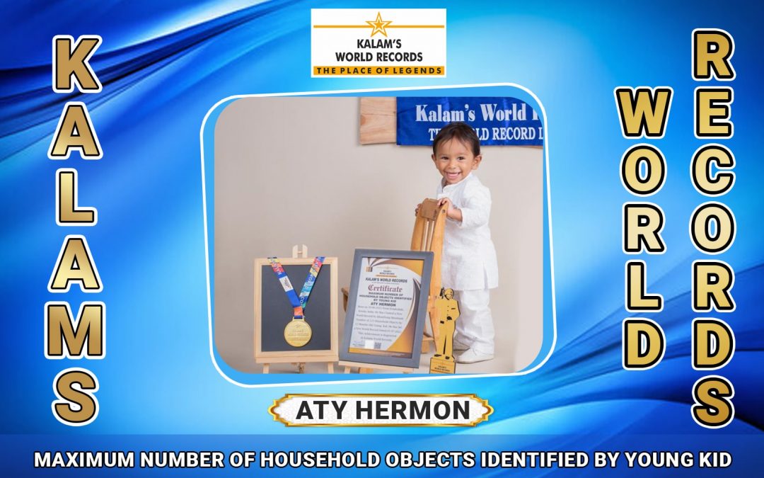 Maximum Number of Household Objects Identified by Young Kid