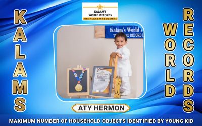 Maximum Number of Household Objects Identified by Young Kid