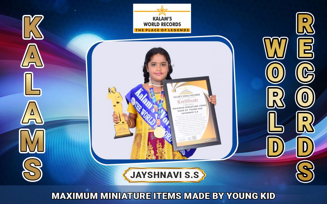 Maximum Miniature Items Made by Young Kid