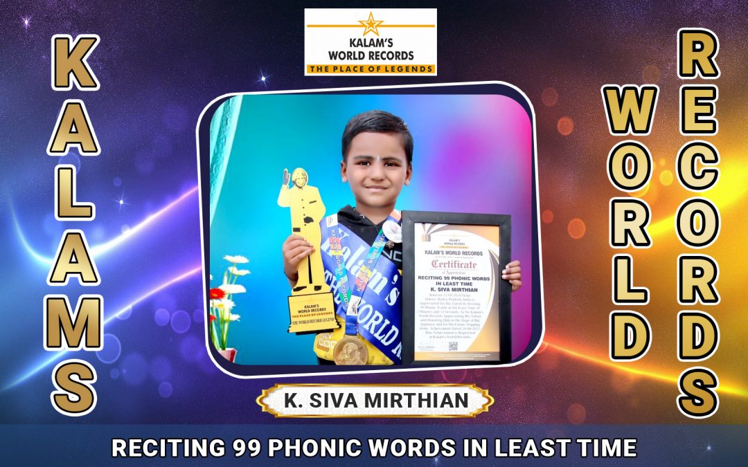Reciting 99 Phonic Words in Least Time