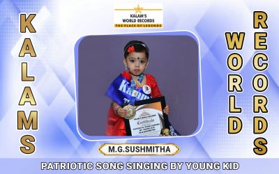 Patriotic Song Singing by Young Kid