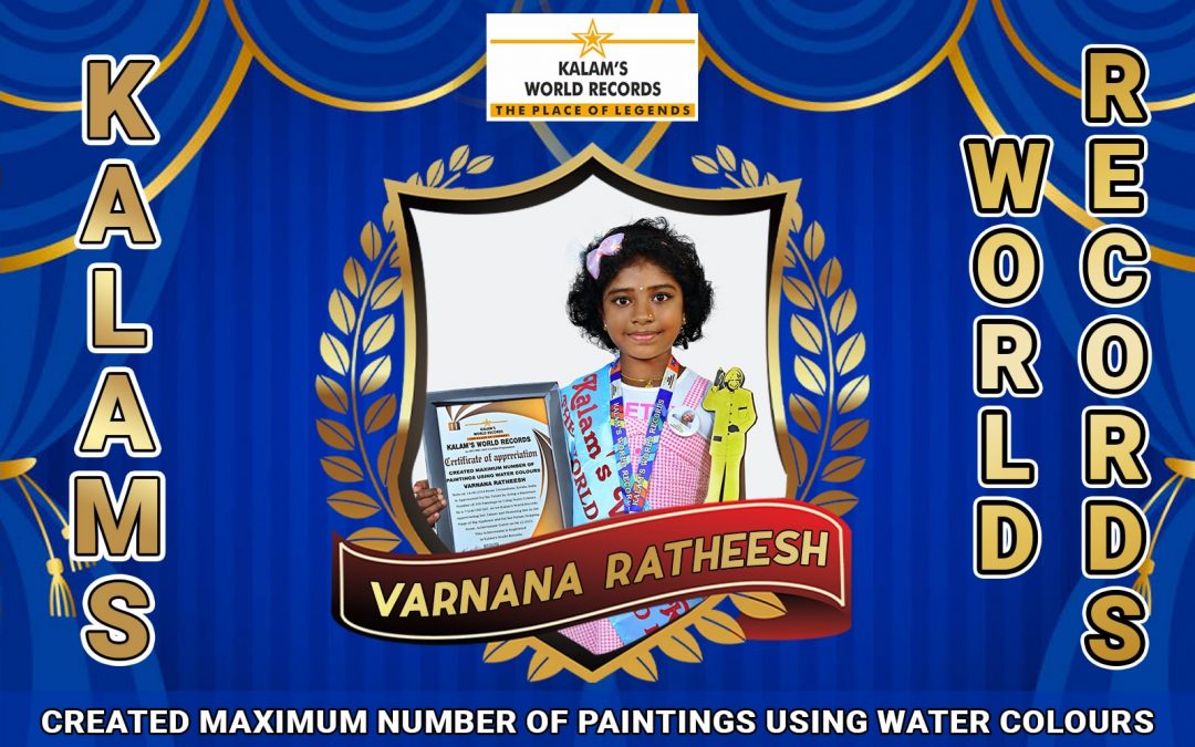 Created a Maximum Number of Paintings Using Water Colours