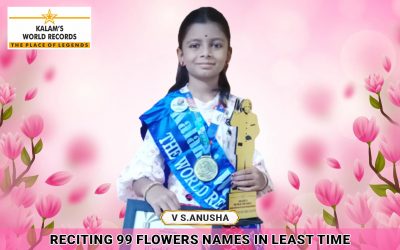 Reciting 99 Flowers Names in Least Time