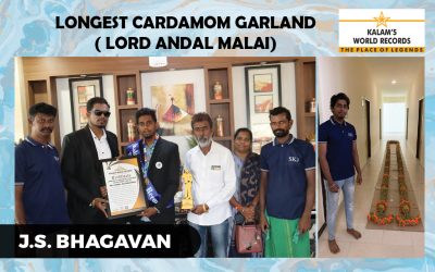 Longest Cardamom Garland( Lord Andal Malai)