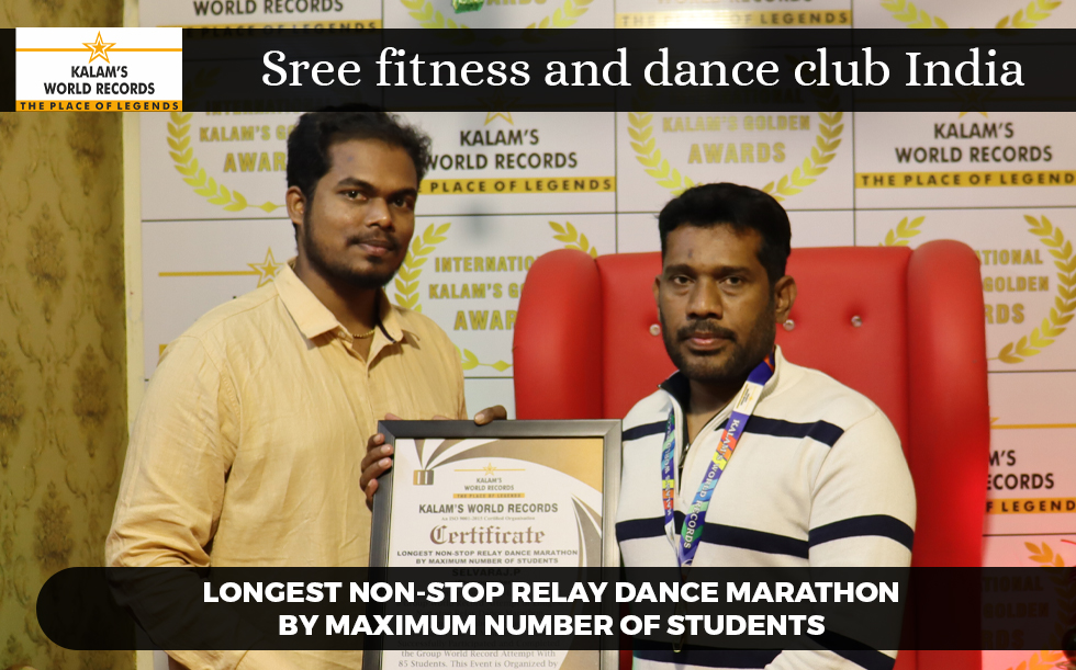 LONGEST NON-STOP RELAY DANCE MARATHON BY MAXIMUM NUMBER OF STUDENTS