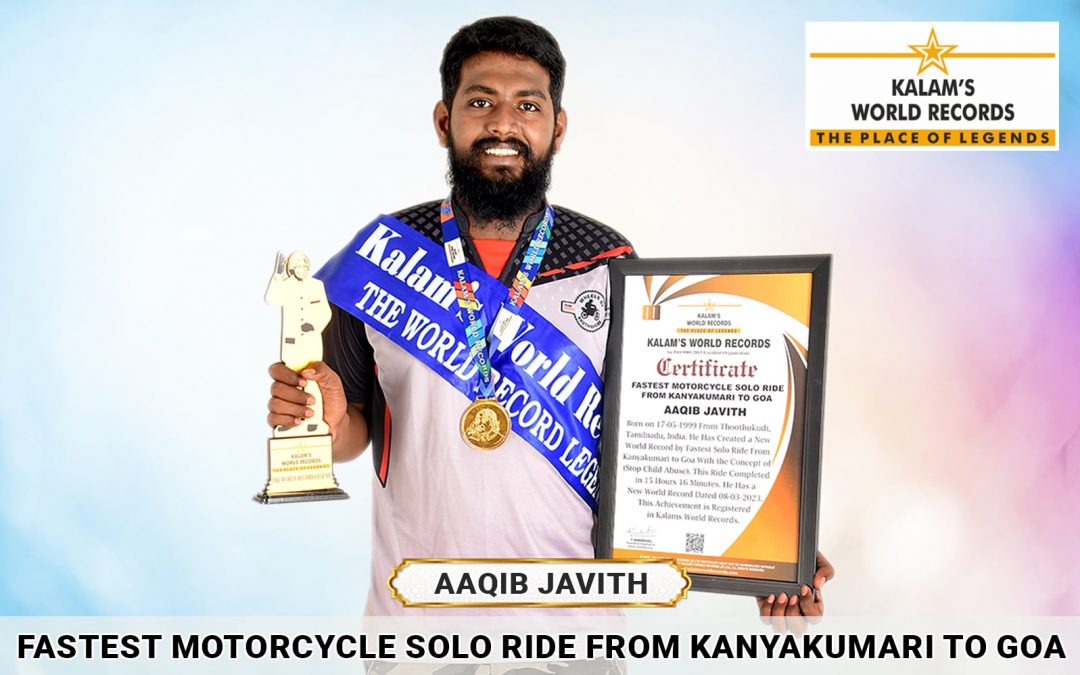 Fastest Motorcycle Solo Ride From Kanyakumari to Goa