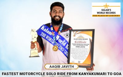 Fastest Motorcycle Solo Ride From Kanyakumari to Goa