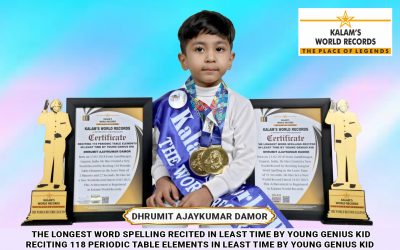 RECITING 118 PERIODIC TABLE ELEMENTS IN LEAST TIME BY YOUNG GENIUS KID , THE LONGEST WORD SPELLING RECITED IN LEAST TIME BY YOUNG GENIUS KID