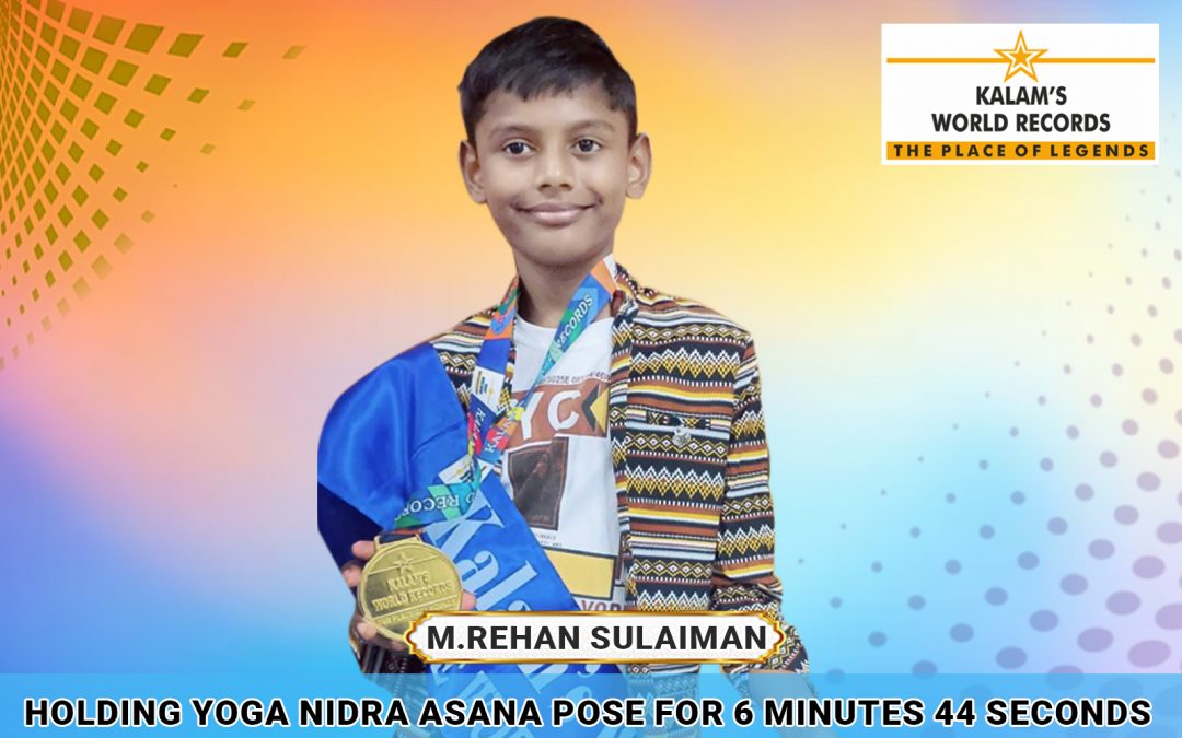 Holding Yoga Nidra Asana Pose for 6 Minutes 44 Seconds