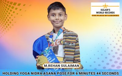 Holding Yoga Nidra Asana Pose for 6 Minutes 44 Seconds