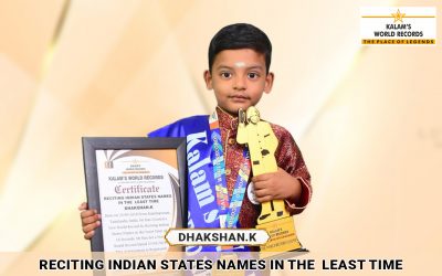 Reciting Indian States Names in the  Least Time