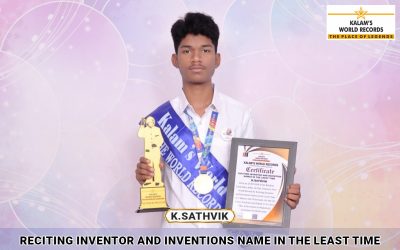Reciting Inventor and Inventions Name in the Least Time