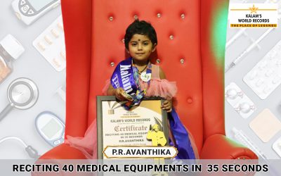Reciting 40 Medical Equipment in 35 Seconds