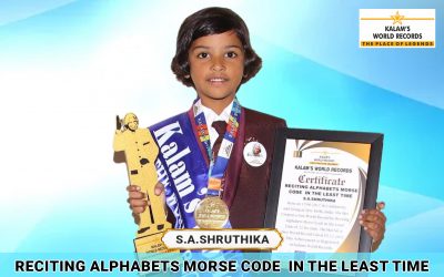 Reciting Alphabets Morse Code  in the Least Time