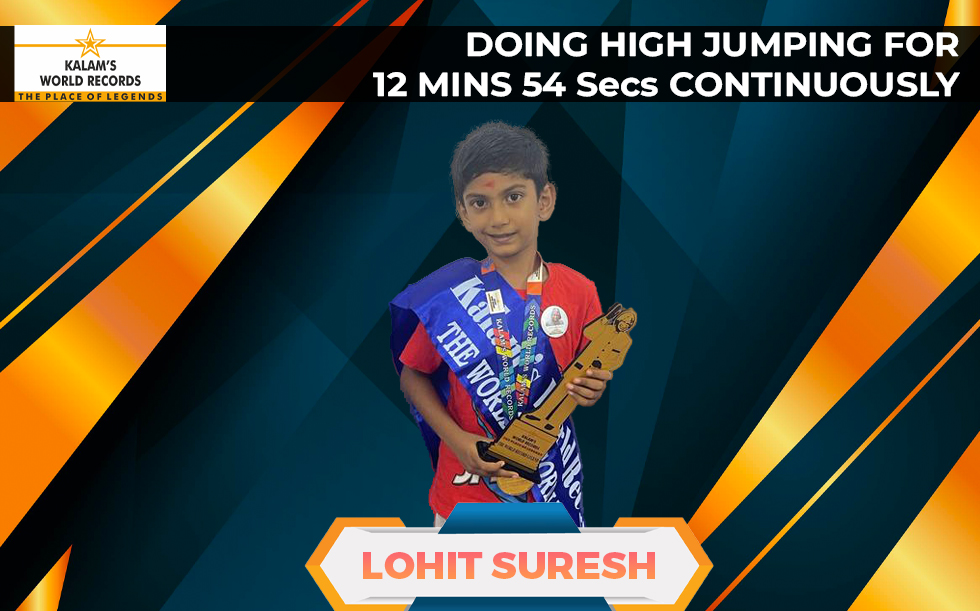 Doing High Jumping for 12 Minutes 54 Seconds Continuously