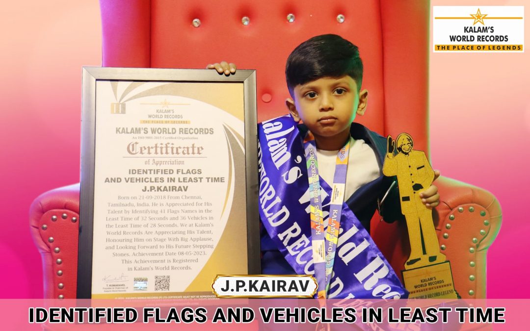 Identified Flags and Vehicles in Least Time