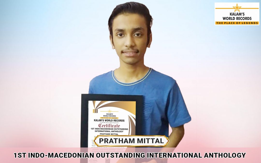 1st Indo-macedonian Outstanding International Anthology