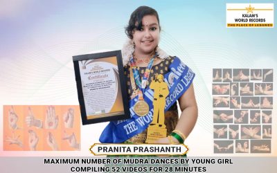 Maximum Number of Mudra Dances by Young Girl -compiling 52 Videos for 28 Minutes