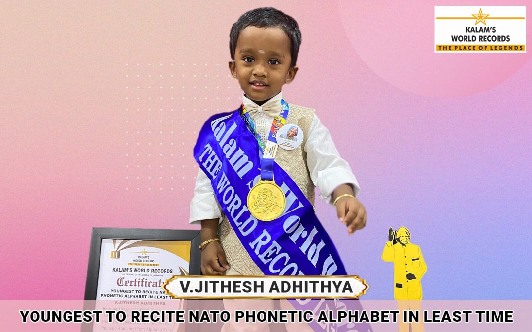 Youngest to Recite Nato Phonetic Alphabet in Least Time