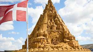 The tallest sandcastle