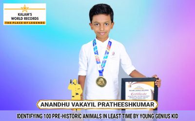 Identifying 100 Pre-historic Animals in Least Time by Young Genius Kid