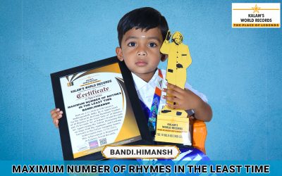 Maximum Number of Rhymes in the Least Time