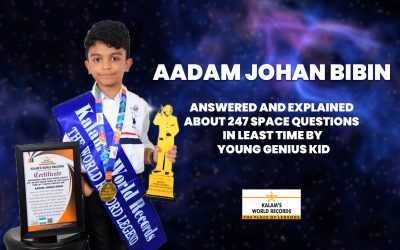 Answered And Explained About 247 Space Questions In Least Time By Young Genius Kid
