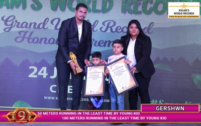 50 Meters Running In The Least Time and 100 Meters Running In The Least Time By Young Kid