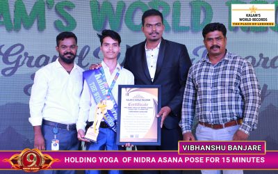 Holding Yoga Of Nidra Asana Pose For 15 Minutes