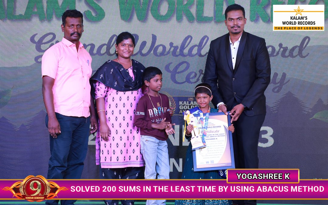 Solved 200 Sums In The Least Time By Using Abacus Method