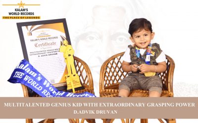 Multitalented Genius Kid With Extraordinary Grasping Power