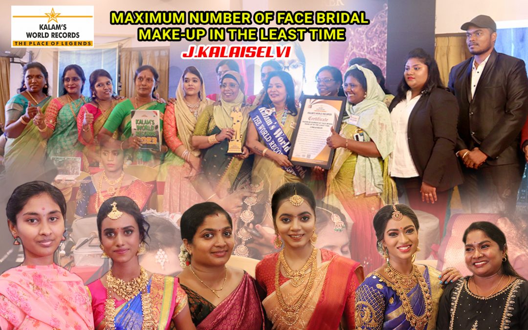 Maximum Number of Face Bridal Make-up in the Least Time