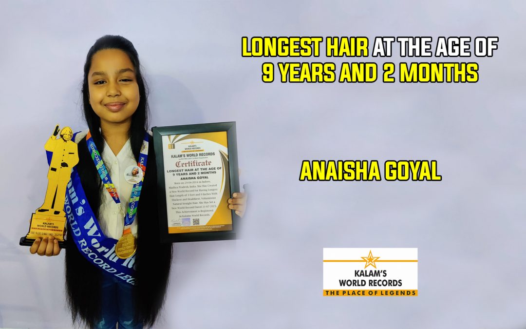 Longest Hair At The Age Of 9 Years And 2 Months